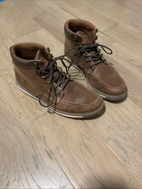 Eddie Bauer Stahl Peak Men's Leather Boots Size 11